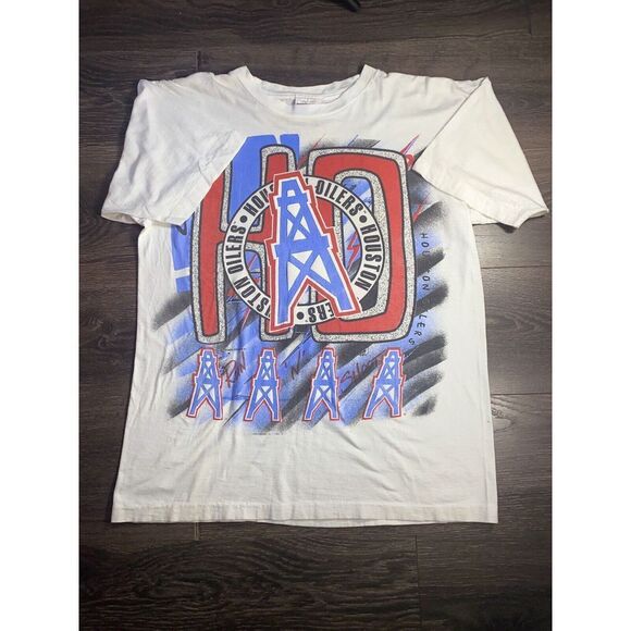 NFL Other - 1990 Magic Johnson,  Houston Oilers 3-D, Size M, VTG, NFL, RARE